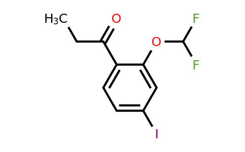 1261876-43-0 | 2'-(Difluoromethoxy)-4'-iodopropiophenone