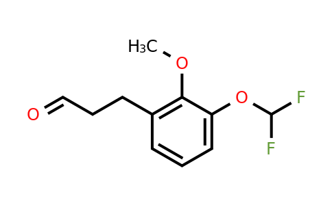 1261876-47-4 | 3-(3'-(Difluoromethoxy)-2'-methoxyphenyl)propionaldehyde