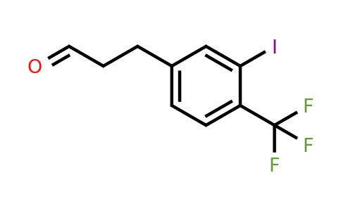 1261876-86-1 | 3-(3'-Iodo-4'-(trifluoromethyl)phenyl)propionaldehyde