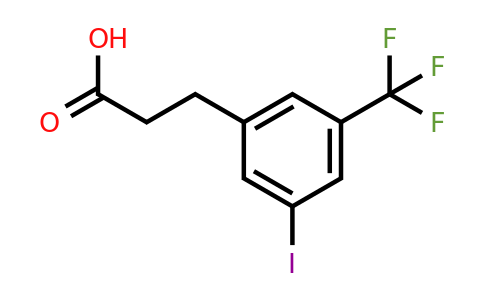 1261876-93-0 | 3-(3'-Iodo-5'-(trifluoromethyl)phenyl)propionic acid