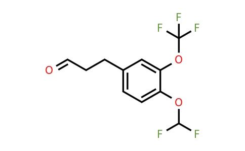 1261876-94-1 | 3-(4'-(Difluoromethoxy)-3'-(trifluoromethoxy)phenyl)propionaldehyde