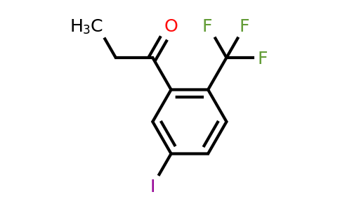 1261876-99-6 | 5'-Iodo-2'-(trifluoromethyl)propiophenone