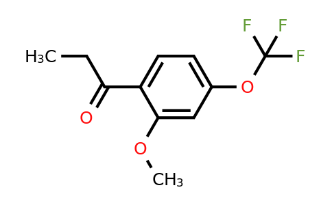 1261877-22-8 | 2'-Methoxy-4'-(trifluoromethoxy)propiophenone