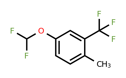 1261877-26-2 | 4-(Difluoromethoxy)-2-(trifluoromethyl)toluene