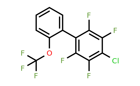 1261877-31-9 | 4-Chloro-2,3,5,6-tetrafluoro-2'-(trifluoromethoxy)biphenyl