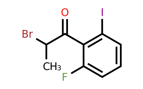 1261877-32-0 | 2-Bromo-2'-fluoro-6'-iodopropiophenone