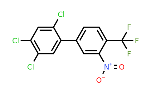 1261877-79-5 | 3'-Nitro-2,4,5-trichloro-4'-(trifluoromethyl)biphenyl