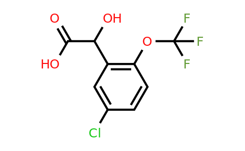 1261878-35-6 | 5-Chloro-2-(trifluoromethoxy)mandelic acid