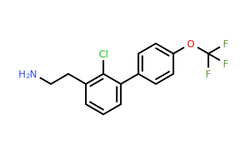 1261878-45-8 | 2-Chloro-4'-(trifluoromethoxy)biphenyl-3-ethylamine