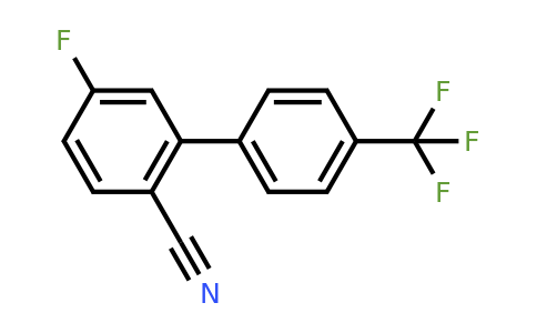 1261878-50-5 | 5-Fluoro-4'-(trifluoromethyl)biphenyl-2-carbonitrile