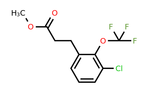 1261878-85-6 | Methyl 3-(3'-chloro-2'-(trifluoromethoxy)phenyl)propionate