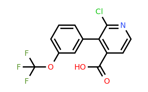 1261879-01-9 | 2-Chloro-3-(3-(trifluoromethoxy)phenyl)isonicotinic acid