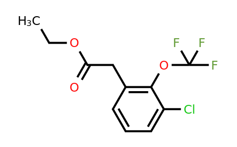 1261879-09-7 | Ethyl 3-chloro-2-(trifluoromethoxy)phenylacetate