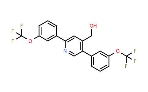 1261879-41-7 | 2,5-Bis(3-(trifluoromethoxy)phenyl)pyridine-4-methanol