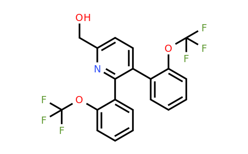 1261879-44-0 | 3,2-Bis(2-(trifluoromethoxy)phenyl)pyridine-6-methanol