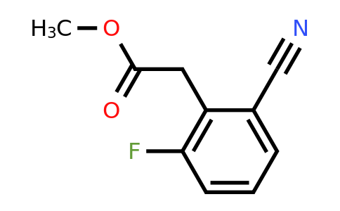 1261879-50-8 | Methyl 2-cyano-6-fluorophenylacetate