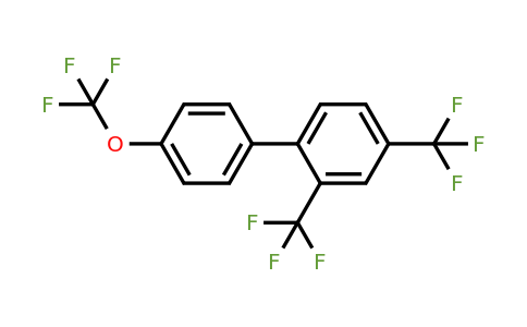1261879-63-3 | 2,4-Bis(trifluoromethyl)-4'-(trifluoromethoxy)biphenyl