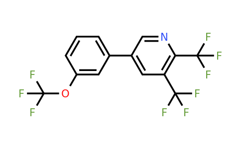 1261879-65-5 | 2,3-Bis(trifluoromethyl)-5-(3-(trifluoromethoxy)phenyl)pyridine