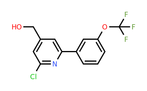 1261879-97-3 | 2-Chloro-6-(3-(trifluoromethoxy)phenyl)pyridine-4-methanol