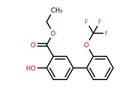 1261879-99-5 | Ethyl 4-hydroxy-2'-(trifluoromethoxy)biphenyl-3-carboxylate