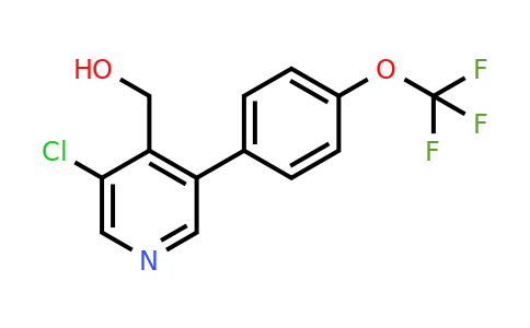 1261880-02-7 | 3-Chloro-5-(4-(trifluoromethoxy)phenyl)pyridine-4-methanol