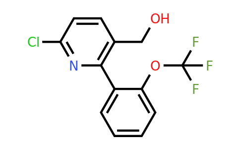 1261880-06-1 | 6-Chloro-2-(2-(trifluoromethoxy)phenyl)pyridine-3-methanol