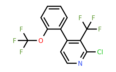 1261880-16-3 | 2-Chloro-4-(2-(trifluoromethoxy)phenyl)-3-(trifluoromethyl)pyridine