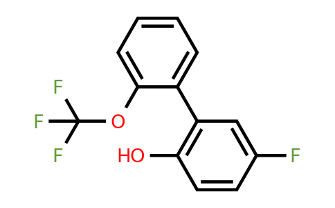 1261880-74-3 | 5-Fluoro-2-hydroxy-2'-(trifluoromethoxy)biphenyl