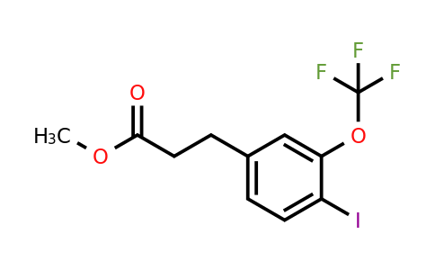 1261880-77-6 | Methyl 3-(4'-iodo-3'-(trifluoromethoxy)phenyl)propionate