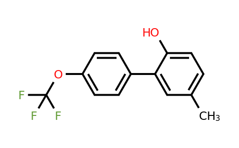 1261880-81-2 | 2-Hydroxy-5-methyl-4'-(trifluoromethoxy)biphenyl