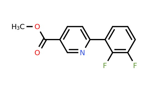 1261880-93-6 | Methyl 6-(2,3-difluorophenyl)nicotinate