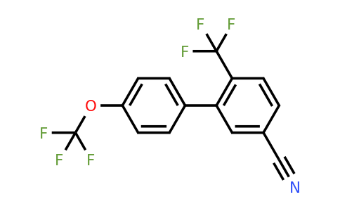 1261881-13-3 | 3-Cyano-4'-(trifluoromethoxy)-6-(trifluoromethyl)biphenyl