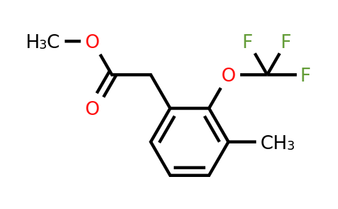 1261881-22-4 | Methyl 3-methyl-2-(trifluoromethoxy)phenylacetate