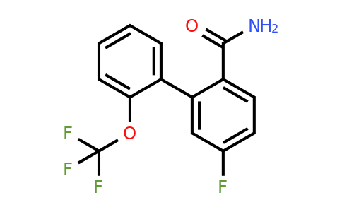 1261881-96-2 | 5-Fluoro-2'-(trifluoromethoxy)biphenyl-2-carboxylic acid amide