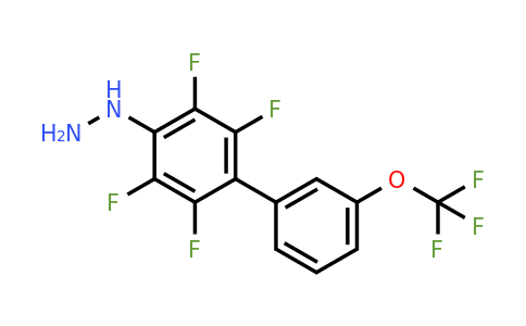 1261882-89-6 | (2,3,5,6-Tetrafluoro-3'-(trifluoromethoxy)biphenyl-4-yl)-hydrazine