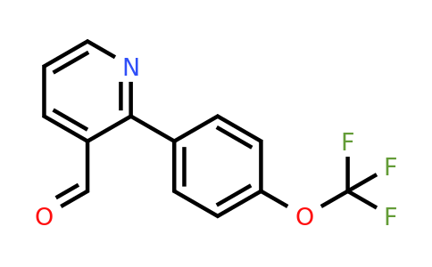 1261883-56-0 | 2-(4-(Trifluoromethoxy)phenyl)nicotinaldehyde