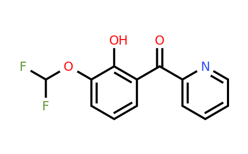 1261883-66-2 | 2-(3-(Difluoromethoxy)-2-hydroxybenzoyl)pyridine