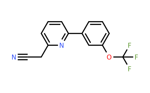 1261883-69-5 | 6-(3-(Trifluoromethoxy)phenyl)pyridine-2-acetonitrile