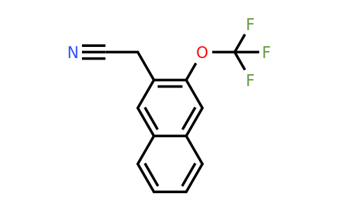 1261883-74-2 | 2-(Trifluoromethoxy)naphthalene-3-acetonitrile