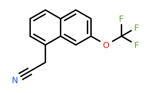 1261883-77-5 | 2-(Trifluoromethoxy)naphthalene-8-acetonitrile
