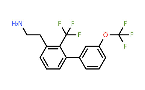 1261884-45-0 | 3'-(Trifluoromethoxy)-2-(trifluoromethyl)biphenyl-3-ethylamine
