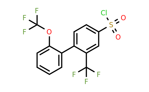 1261884-71-2 | 2'-(Trifluoromethoxy)-2-(trifluoromethyl)biphenyl-4-sulfonyl chloride