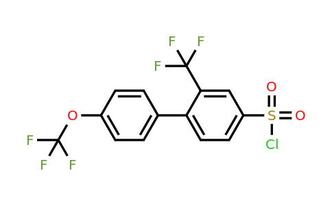 1261884-77-8 | 4'-(Trifluoromethoxy)-2-(trifluoromethyl)biphenyl-4-sulfonyl chloride