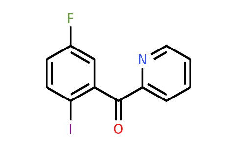 1261885-49-7 | 2-(5-Fluoro-2-iodobenzoyl)pyridine
