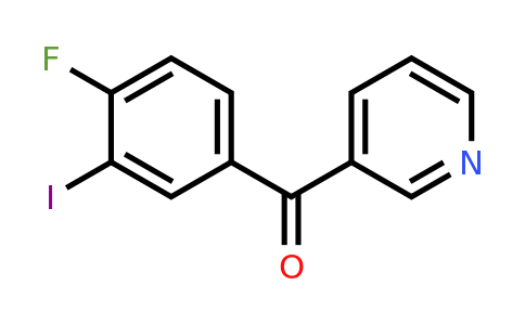 1261885-52-2 | 3-(4-Fluoro-3-iodobenzoyl)pyridine