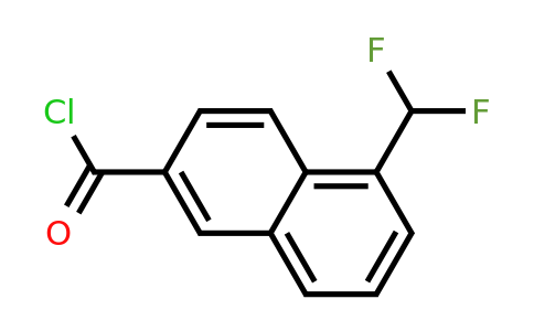 1261885-63-5 | 1-(Difluoromethyl)naphthalene-6-carbonyl chloride