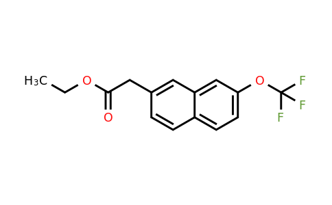 1261886-43-4 | Ethyl 2-(trifluoromethoxy)naphthalene-7-acetate