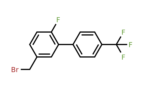 1261887-58-4 | 5-Bromomethyl-2-fluoro-4'-(trifluoromethyl)biphenyl