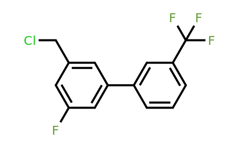 1261887-71-1 | 3-Chloromethyl-5-fluoro-3'-(trifluoromethyl)biphenyl