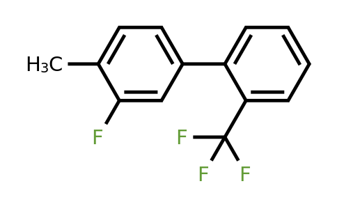 1261887-80-2 | 3-Fluoro-4-methyl-2'-(trifluoromethyl)biphenyl